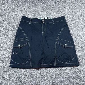 Athleta Black Skirt Skort Womens Athletic Pockets Size 2